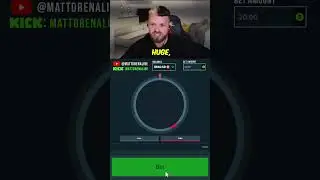 $1000 win on Wheel #stake #shorts #wheel #trending #mattdrenaline #gambling #casino #clips