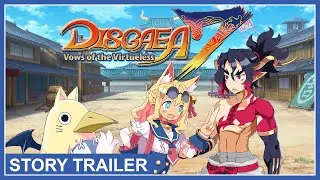 Disgaea 7: Vows of the Virtueless - Story Trailer (Nintendo Switch, PS4, PS5, Steam)