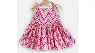 Beautiful Baby Frock cutting and stitching ✂️ || 1 to 2 year old baby girl frock @Tailortouch-1us