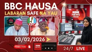BBC Hausa Labaran hantsi na yau 03-02-2026 