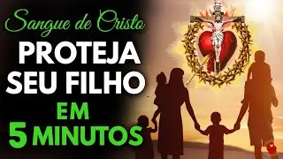 NENHUM MAL TOCARÁ SEUS FILHOS: Proteja-os com ESTA ORAÇÃO ao Sangue de Cristo!