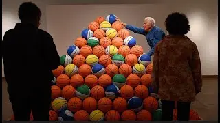 Lyman Allyn Art Museum installs &ldquo;Basketball Pyramid&rdquo;