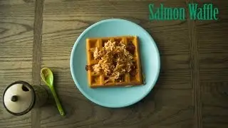 Salmon Waffle