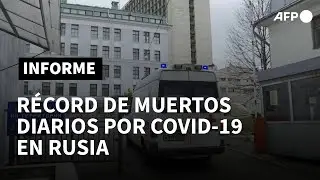 Rusia supera por primera vez los 1.000 muertos diarios por covid-19 | AFP