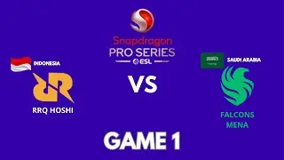 🔴 [ID] MLBB | RRQ HOSHI VS VS TEAM FALCONS MENA | GAME 1 Snapdragon Mobile Masters | RRQ VS FLCN