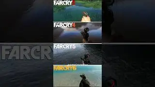Water Physics - Far Cry 3 vs Far Cry 4 vs Far Cry 5 vs Far Cry 6