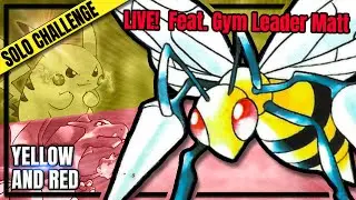 LIVE! Beedrill Only (feat. Gym Leader Matt) - Pokemon Yellow & Red