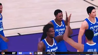 NBA 2K25 FIBA Asia Cup Mode | Jordan vs Gilas Pilipinas Full Gameplay