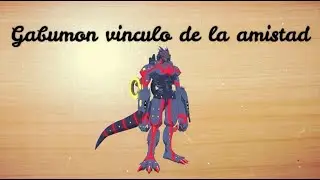 Figura Digimon adventure last evolution kizuna ( GABUMON VINCUO DE LA AMISTAD ) / gusart