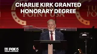 Hillsdale College honors Charlie Kirk at funeral with honorary degree