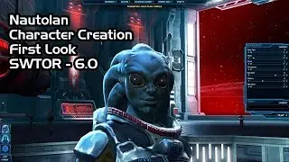 SWTOR Nautolan Character Creation - First Look