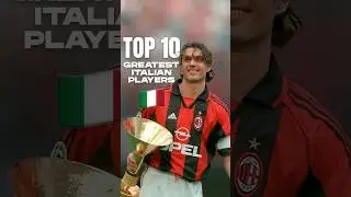 The best Italian players in history #football #seriea #italy