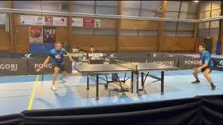 Championnat par équipes - Match de montée en PN : Lucas OUDOUL (1578) contre Bruno RICHARD (1671)🏓