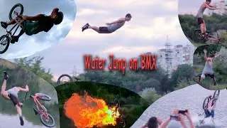 Water Jump on BMX
