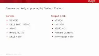 How to Remotely Identify the Avaya System Platform Server Type