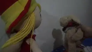 Lili and puppypop playing hide and seek part 1