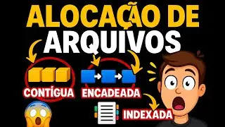 O SEGREDO das Aloca&ccedil;&otilde;es: CONT&Iacute;GUA, ENCADEADA ou INDEXADA? Cai em TODA PROVA!