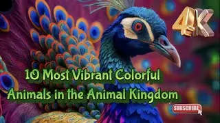 10 most vibrant colorful animals in the Animal Kingdom