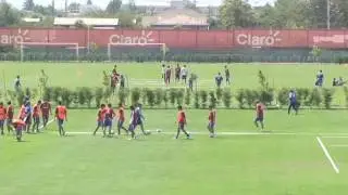 Jorge Sampaoli trabajo defensivo tapar remate