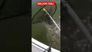 Major net problems!  #newsmyrnabeach #icw #floridafishing #florida @DustinLeeOutdoors