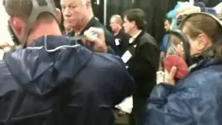 Media Blasting at Mold Remediation Symposium
