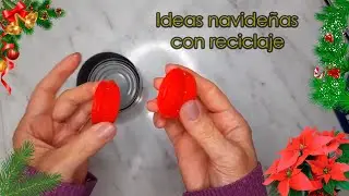 MANUALIDADES NAVIDEÑAS para REGALAR O VENDER | CUTE CHRISTMAS ideas |ARTESANATOS de Natal |RECICLAJE