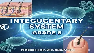 Grade 8 General Science Unit 4 Part1| The Integumentary System Explained| Skin, Hair, Nails & Glands