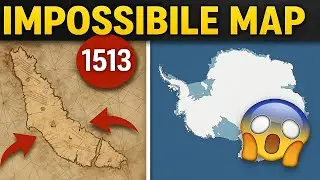 1513 Map Shows Antarctica Without Ice - How Is This Possible?