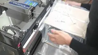 반도체 트레이포장용 진공포장기 영상