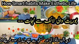How Smart habit make esthetic Life ✅ tips for housewives 💫Transform your home &Mind ✅ 