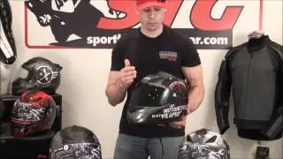 Обзор шлема Speed ​​and Strength SS1000 от SportbikeTrackGear.com