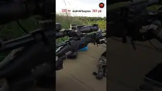 720 m (787 yd) TRIPLE HIT 💥 | Precision Gong & Plate Series | 6.5 Cal