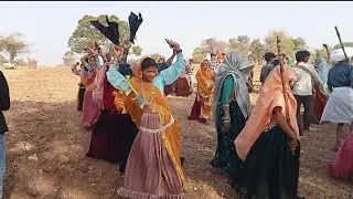 New trending timli video aadivasi girl dance Manda par new sara ke shath #viralvideo #viralshort