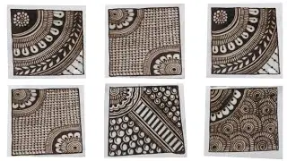 Mehndi Filling Techniques|| mehndi filling designs||mehndi filling pattern||filler mehndi tutorial