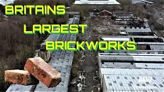 Flooded Out at Britain's Largest Brick Works | Massive Linear Kilns | Demolition of British Industry