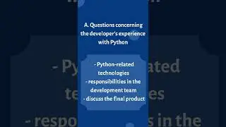 Python Interview Questions You Should Ask #shorts