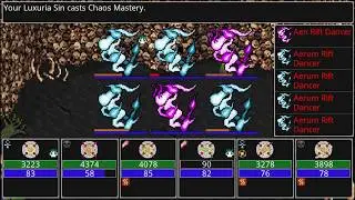 Siralim 3 Realm 200 max CJ with lvl 1 Team (Mutilate/Requiem)