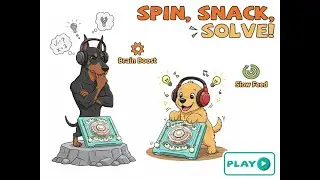 Spin to Win! The Bloat-Buster Puzzle: U.S. Patented Action for all dogs!