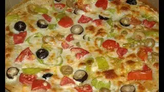 بيتزاالجلاش السريعه (بدون عجين /بدون تخمير )ف10 دقائق (مطبخ ام عبد الله )