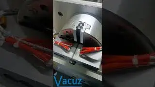 Vacuz Automatic Double Servo Coreless Motor Inductor Coil Rounding Forming Machine Manufacturer