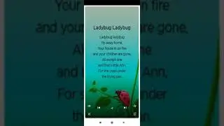 LADYBUG LADYBUG || NURSERY RHYME ||