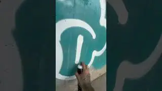 Mini graffiti on the secret spot 🎯🔞 #art #graffiti #streetart #spraypaint #asmr #artwork #pov