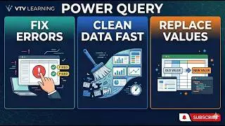 Power Query Data Cleaning Tutorial | Change Type, Replace Errors & Values