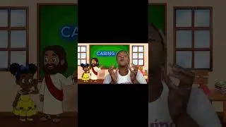Power Word of the Day, Caring and Shining Bright With Jesus #kidssong