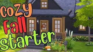 Sims 4 Starter Build - Fall-Inspired, Step by Step Tutorial!