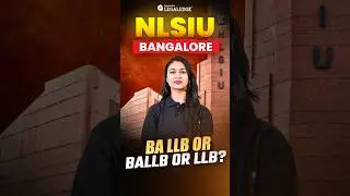 BA LLB vs BBA LLB vs LLB at NLSIU Bangalore? #nlsiu