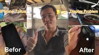 iPhone 7 plus no display problem,iPhone 7plus LCD Vertical line Solution