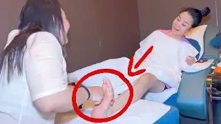 15-Year Master Pedicure & Foot Massage ASMR | Deep Tissue Neck Stretch