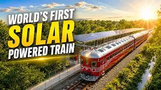 World's First Solar Powered Train - Byron Bay Australia