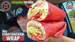Обзор ролла Jimmy John's&reg; Firecracker! 🎆🌶️🌯 | Тортилья с красным халапеньо | theendorsement